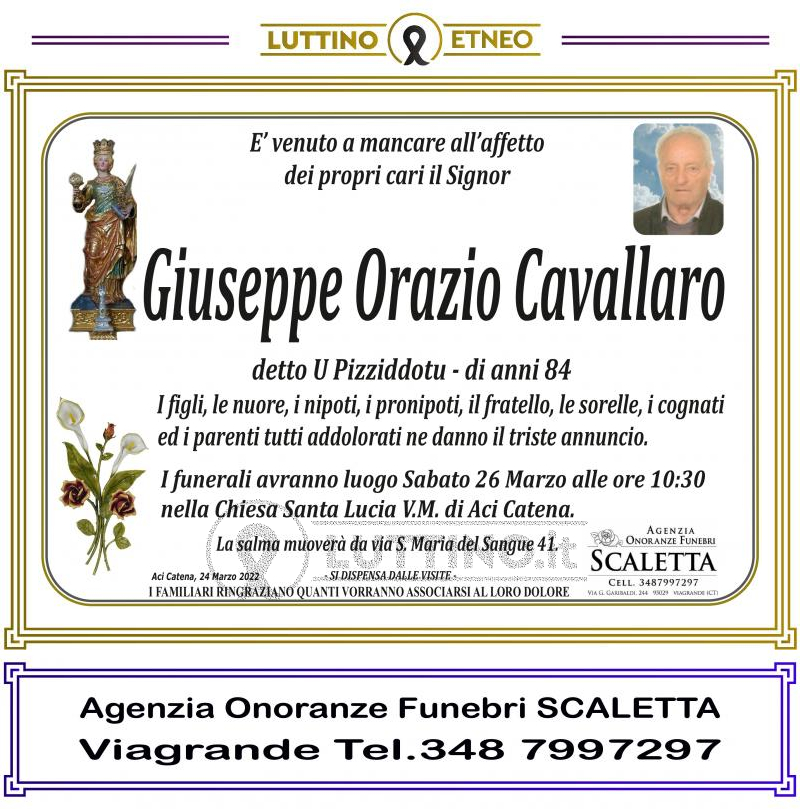 Giuseppe Orazio  Cavallaro 